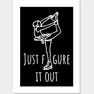 Just Figure It Out- Ice skating Lover Posters and Art